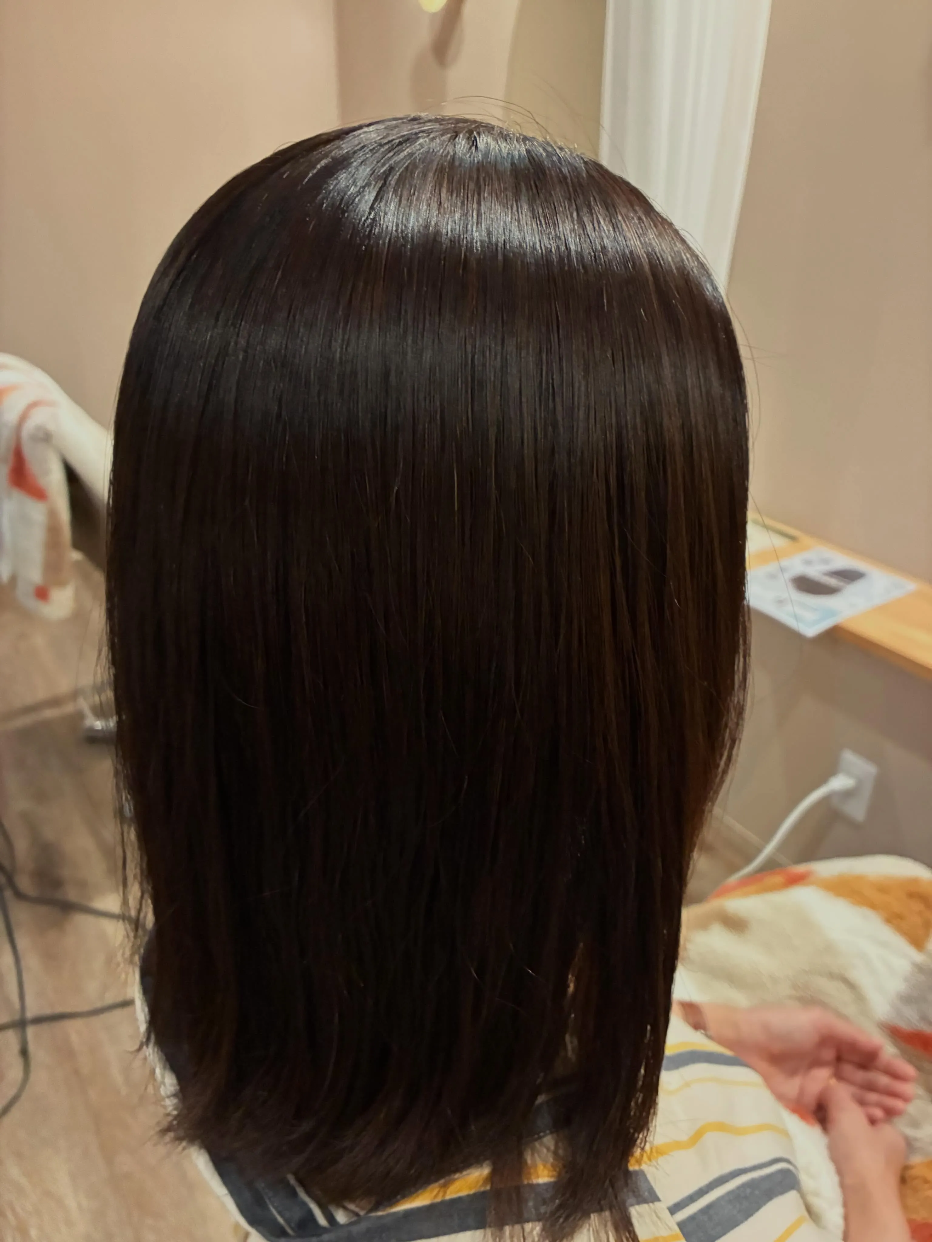 髪ドラ髪質改善ストレート🤩